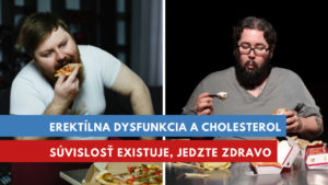erektílna dysfunkcia a vysoký cholesterol